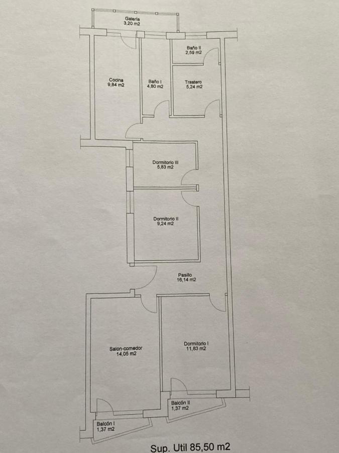 Apartamento Escalinata Triacastela 圣地亚哥－德孔波斯特拉 外观 照片